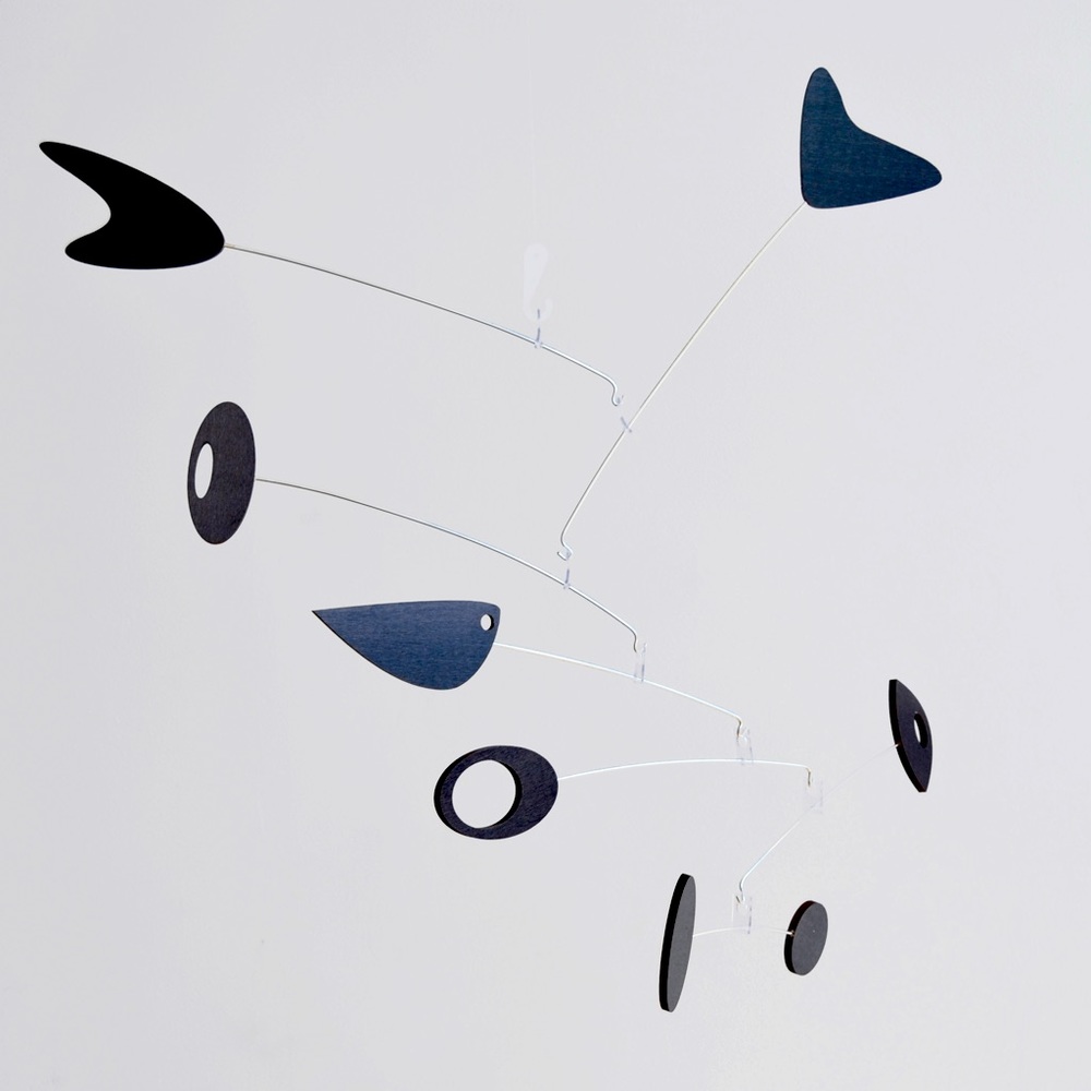 Calder-inspired Modern Baby Mobile!
